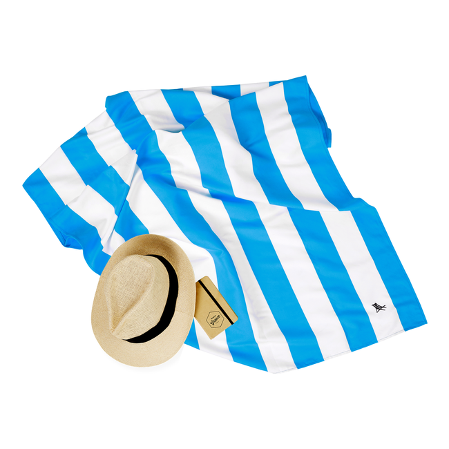 Ręcznik plażowy szybkoschnący Bondi Blue 160 x 90 cm Dock & Bay