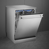 Smeg - Zmywarka wolnostojąca z panelem odkrytym CLASSICA LVS345BQSTX Stal nierdzewna