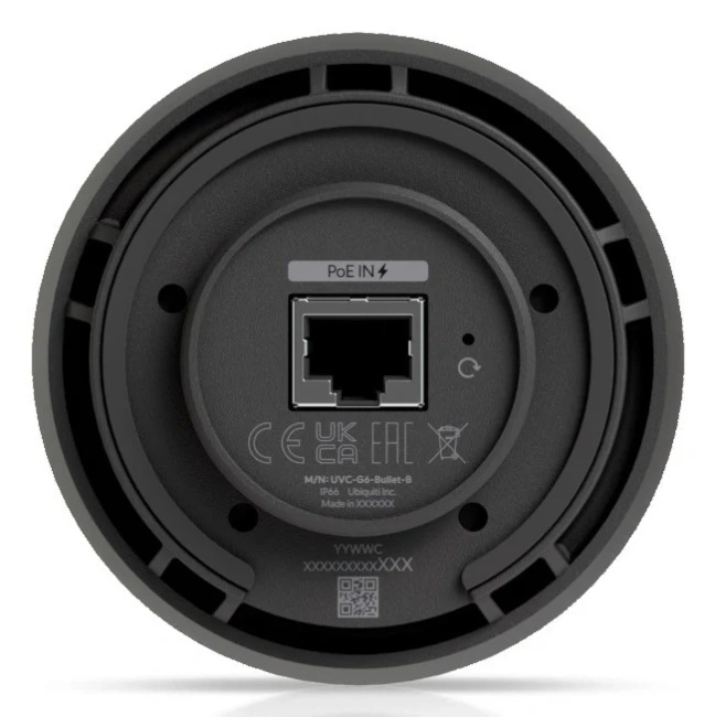 Ubiquiti UVC-G6-Bullet-B | Kamera IP | 4K, 30fps, PoE, IP66