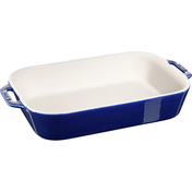Cooking Prostokątny Półmisek Ceramiczny 4.5 Ltr, Niebieski - Staub