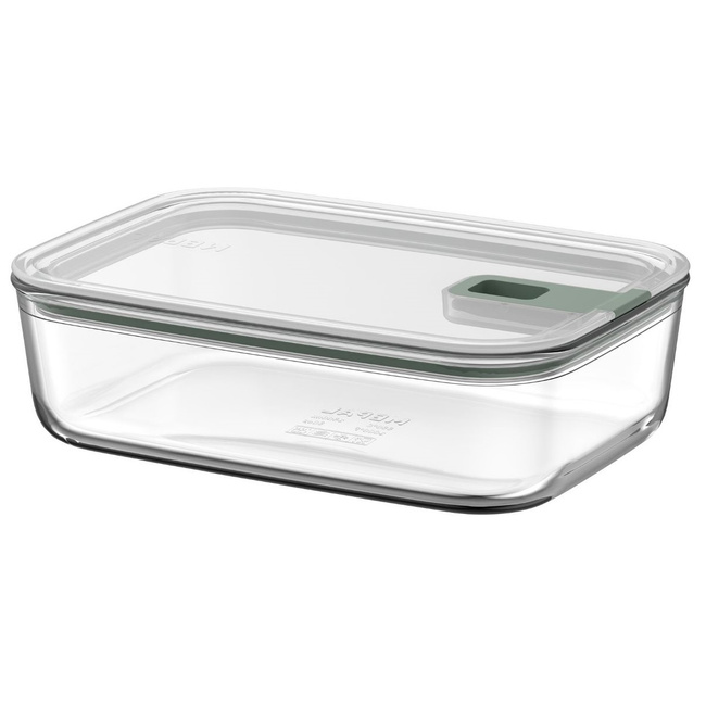 Pojemnik szklany Easyclip 2.0 1500 ml Nordic sage na żywność Mepal