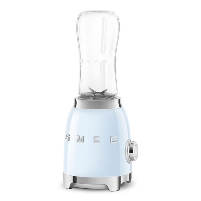 Smeg - Blender Mini, Pastelowy Błękit 50's Style PBF01PBEU Pastelowy Błękit