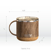 ASOBU Kubek termiczny INFINITE MUG WOOD, 470ml