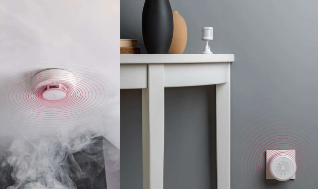 Aqara Smoke Detector EU Offline | Czujnik dymu | Zigbee, Sd-S01d