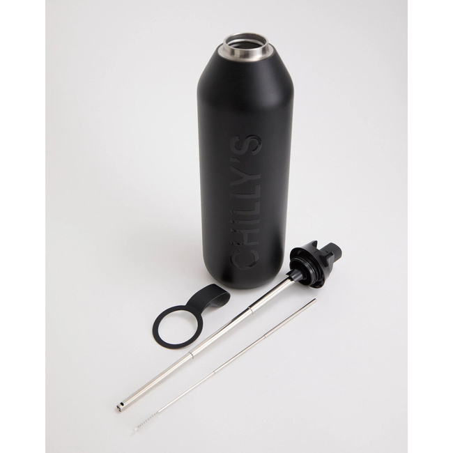 Butelka Sportowa Chilly's | 1000ml | Czarny - Chilly's Bottles