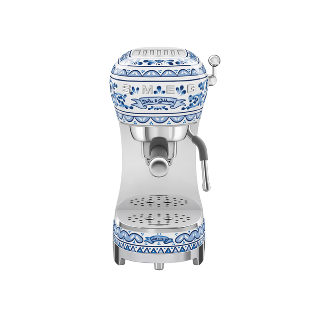 Smeg - Ekspres Do Kawy Blu Mediterraneo Ecf02Dgbeu D&G