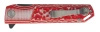 Nóż składany Womsi Wasp czerwono-biały, G10 i stal S90V, 20,5 cm