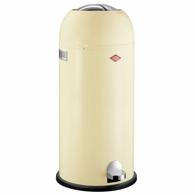 Kosz na śmieci beżowy Kickmaster Maxi 40l - Wesco