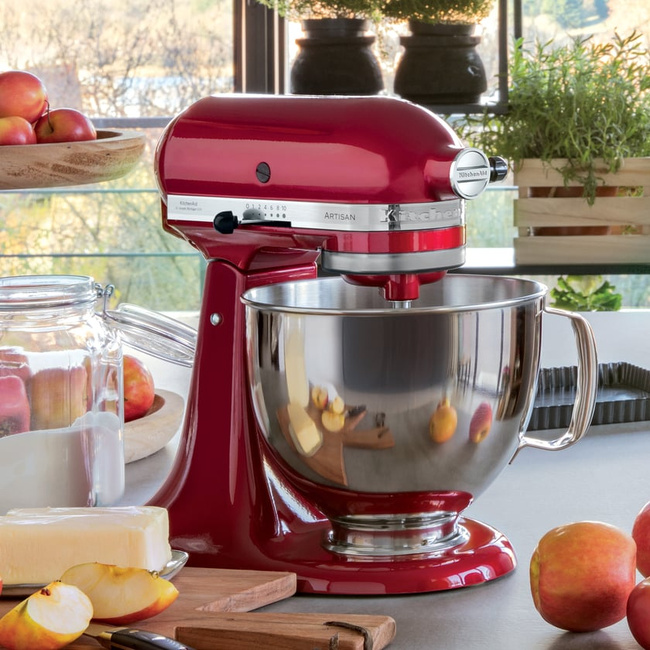 Mikser planetarny Artisan 5/175 KITCHENAID 5KSM175PSECA Czerwony Karmelek