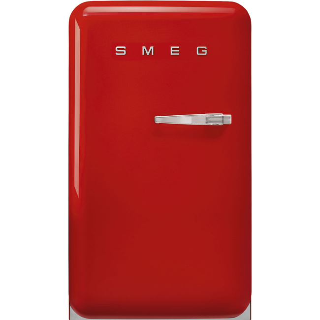 Smeg - Chłodziarko-Zamrażarka, Czerwony 50's Style Fab10Lrd6 Czerwony
