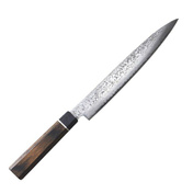 Suncraft Nóż Sashimi SENZO BLACK, ostrze VG-10 / 33-warstwowa stal damasceńska, rękojeść Pakkawood, 21 cm
