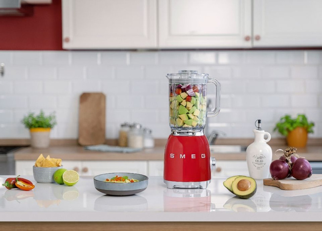 Smeg - Blender Kielichowy 50's Style Blf03Pkeu Pastelowy Róż.