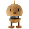Hoptimist figurka Bumble Xs Mini dąb Fsc dekoracja skandynawska 5,8 cm