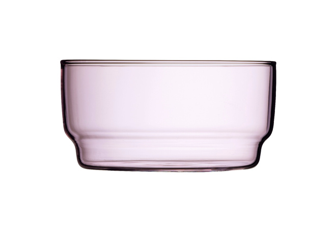 Miski Torino 12 cm 2 szt. różowe Lyngby Glas