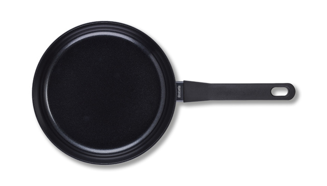Patelnia Brabantia Onyx 24 cm 101810, czarna, ceramiczna powłoka
