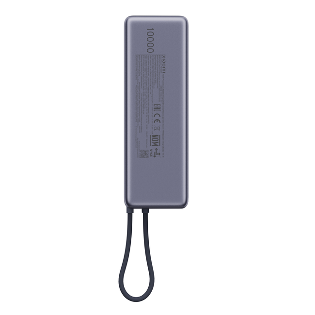 Powerbank Xiaomi 165W Power Bank 10000 mAh z wbudowanym kablem USB-C