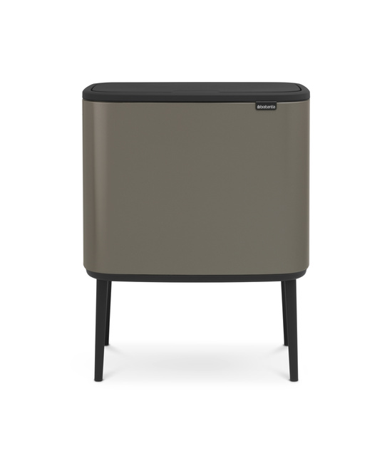Kosz do segregacji Brabantia Bo Touch Bin 3 x 11 l, Platinum