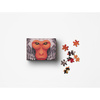 Puzzle Printworks Japanese Macaque, 100 elementów, małe, do podróży