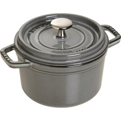 La Cocotte Garnek żeliwny okrągły 800 ml, grafitowy - Staub