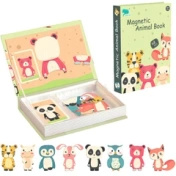 Extralink Kids | Układanka magnetyczna dla dzieci | Książka, Puzzle, 68 el. Zwierzątka