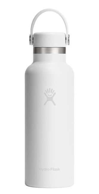 Butelka termiczna Hydro Flask Standard Mouth 18 oz (532 ml) z nakrętką Flex Cap, biała