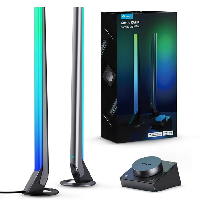Govee H6047 Gaming Light Bars - Lampy Led - Rgbic, Wi-Fi, Alexa, Google Assistant