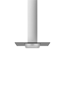Smeg - Okap przyścienny, 90 cm, T-kształtny UNIVERSAL KBT900VE Stal nierdzewna + Szkło