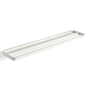 Reling na ręczniki podwójny 70 cm Rim White 14474