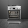 Smeg - Kuchnia Wolnostojąca Symfonia C6Gmx2 Stal Nierdzewna.