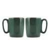 Dwa Kubki Ceramiczne Z Uszkiem 80 Ml Fuori Zielone 29972 - Vialli Design