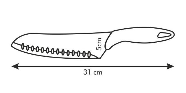 Nóż japoński Presto 20 cm - Tescoma