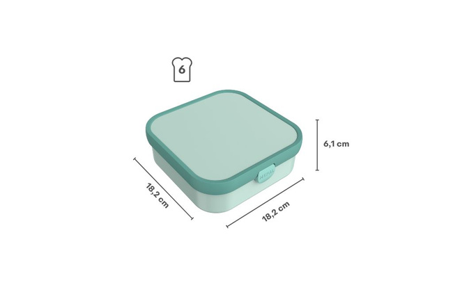 Lunchbox Campus Bento Large Cool Mint 107435090300