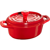 Mini Cocotte Owalny 200 ml, Czerwony - Staub