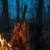 Nóż składany Womsi Wolf Tanto, stal S90V, rękojeść G10 ciemnozielona