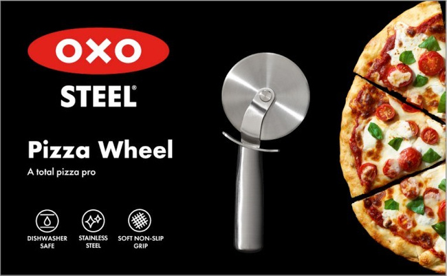 Nóż do pizzy stalowy, Steel - Oxo