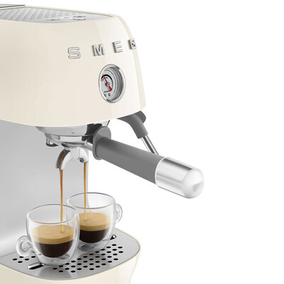 Smeg - Ekspres do kawy, kolbowy 50's Style - CREU
