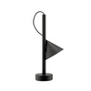 Lampa LED Alessi 28 cm Czarna