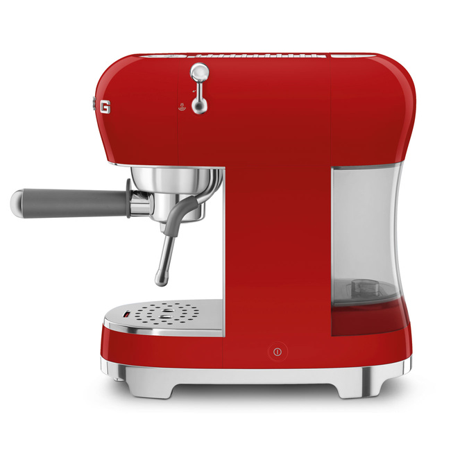 Smeg - Ekspres do kawy Ecf02rdeu 50's style
