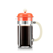 Bodum zaparzacz tłokowy french press Caffettiera 1L Light Orange