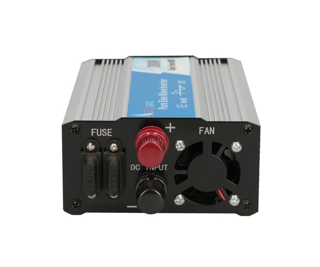 Przetwornica napięcia Extralink OPIP-300W, 12 V na 230 V, czysty sinus, 300 W