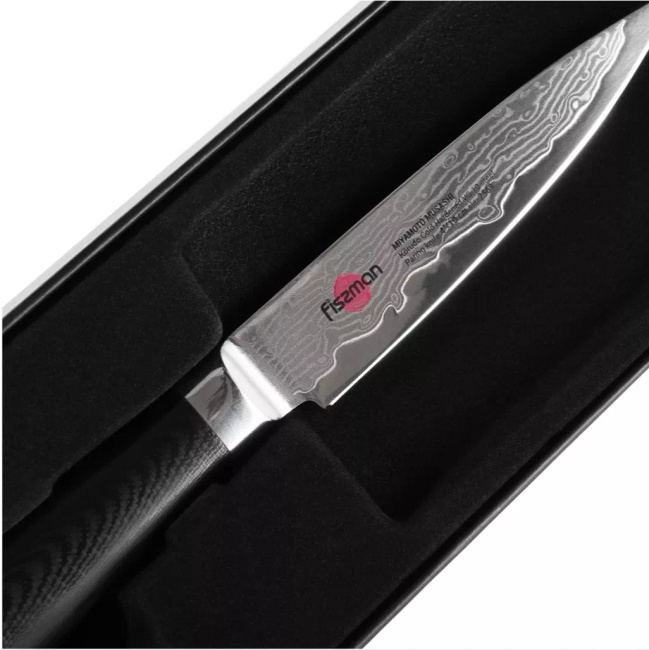 Fissman Kensei Musashi Nóż Uniwersalny Damast VG-10 G10 10 cm