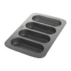 Forma do mini bagietek Birkmann Laib & Seele 35 × 22 cm, perforowana, na 4 sztuki