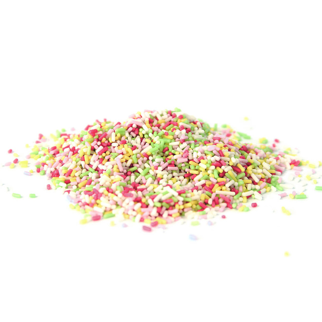Wielokolorowa dekoracyjna posypka cukrowa 80 g - Pme