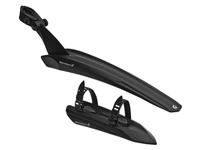 Błotnik zestaw Splashboard Combo przód, tył czarny - Blackburn