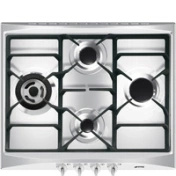 Smeg - Płyta gazowa, 60 cm, Selezione Sr264xgh2 Selezione