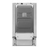 UNIVERSAL Zmywarka do zabudowy 45 cm, ukryty panel, 2 kosze, Inverter, E, Dry Assist