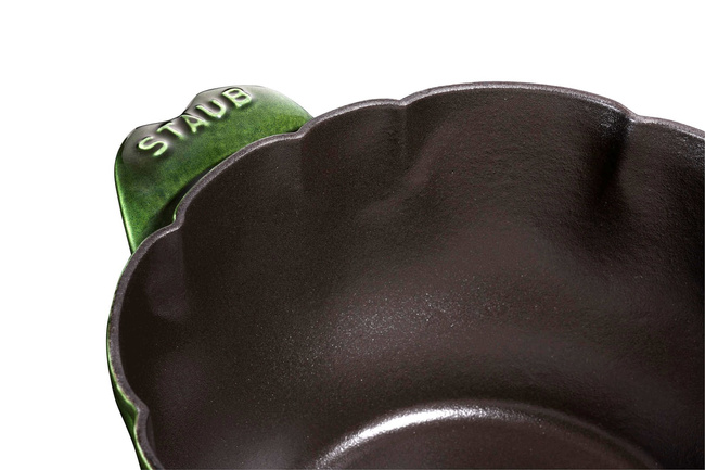 Staub Special Cocotte Garnek żeliwny okrągły karczoch 3 ltr, zielony