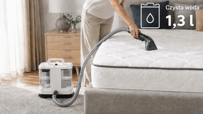 Extralink Home | Odkurzacz piorący 3w1 | Do odkurzania prania płukania | R-705