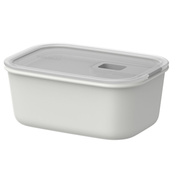 Pojemnik na żywność Mepal EasyClip 2.0 700 ml Nordic White z klipsem i zaworem pary