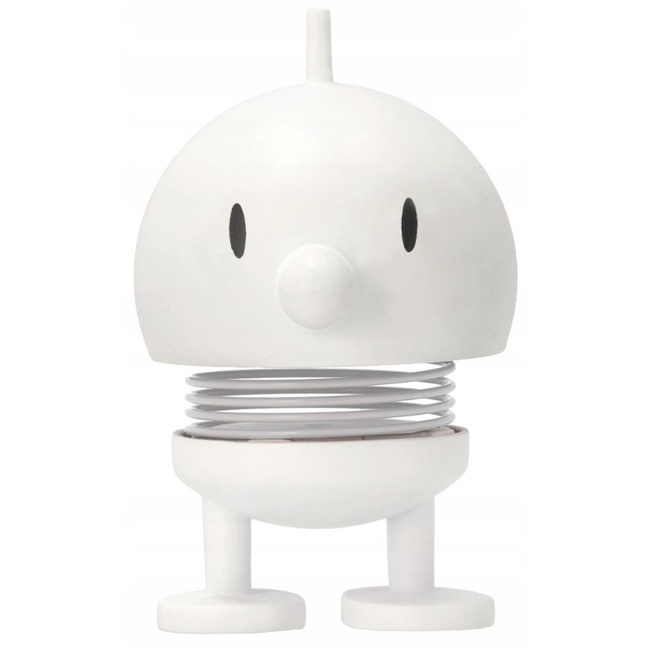 Figurka Hoptimist Bumble XS, biała, wysokość 5,8 cm